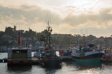 Saint Jean De Luz Bask Köyü 'nün (Bask Ülkesi, Fransa)