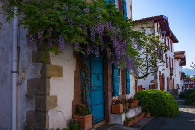 Ainhoa 'nın Bask Köyü' nün (Bask Ülkesi, Fransa)