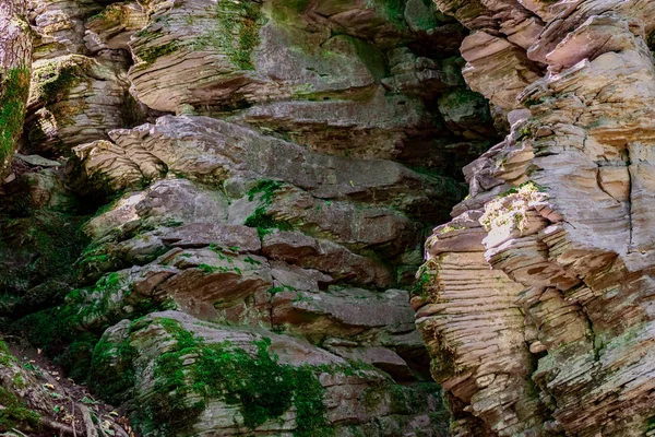Zaitsev Rocas Región Rostov Distrito Krasnosulinsky Piedra Estructuras Naturales Gran — Foto de Stock