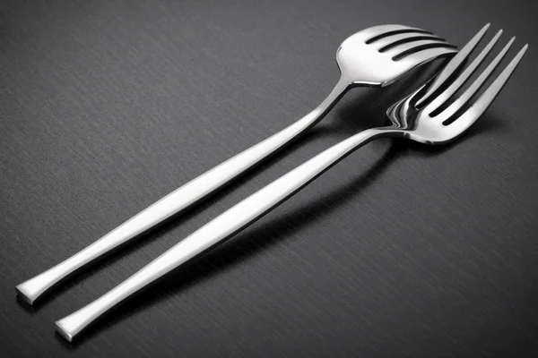 Cutlery Serving Forks — Stock Photo, Image