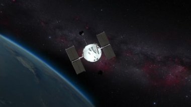 Hubble uydu üstüne toprak metalleri atmosfer