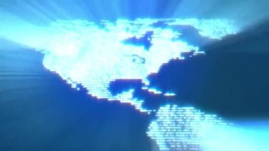 pixelated küre ABD'den Suudi Arabistan'a yakınlaştırır.