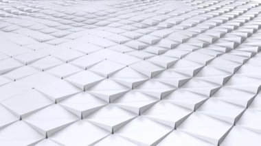 basit düşük Poli 3d dalgalı yüzeyi basit arka plan olarak