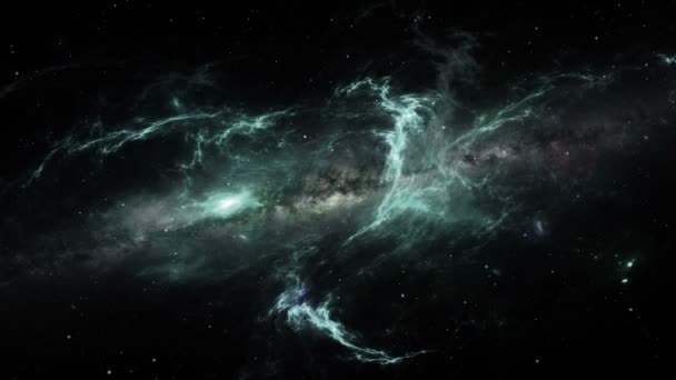 Stjärnmärka universum bakgrund — Stockvideo