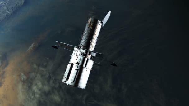 télescope au-dessus de la terre 