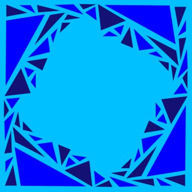 Vektör çizimi, geometrik mavi arkaplan, soyut arkaplan