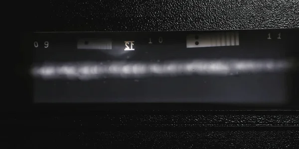 パイプラインの溶接継ぎ目の x 線 — ストック写真