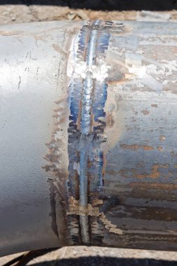 Dikiş tüp Anüler alın kaynaklı