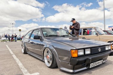 Ayarlama ve ca için adanmış açık havada Otomobil Fuarı