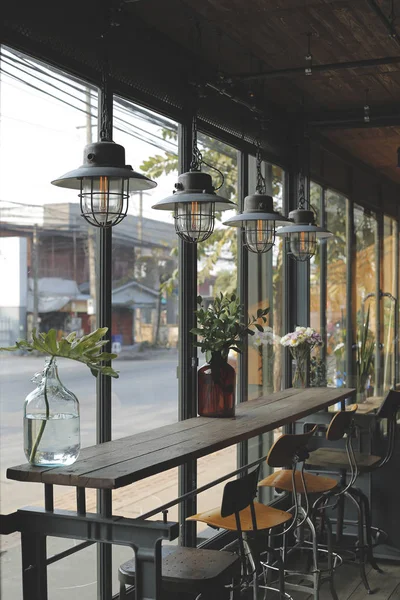 Café estilo Vintage loja . — Fotografia de Stock