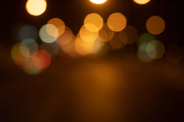 Abstract image of city lights in the night. — 스톡 사진