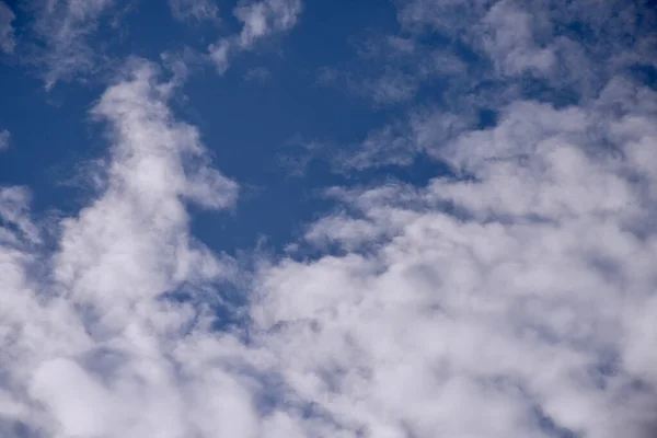 Nuvens Manhã Brilhantes Bela Paisagem Nublada — Fotografia de Stock