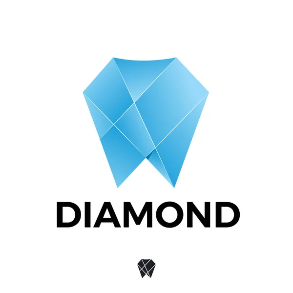 Diamante Dental — Vetor de Stock
