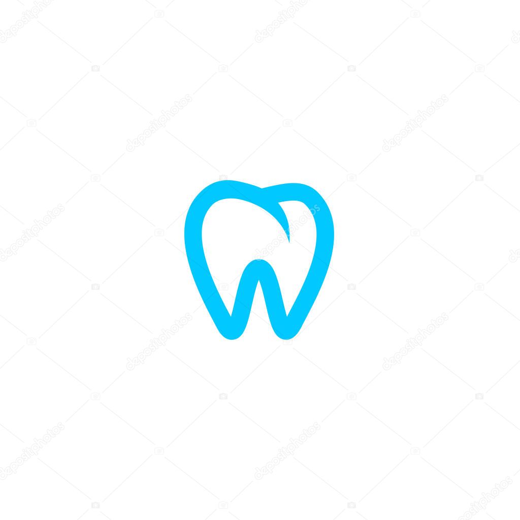 Tooth icon, for dentistry and dentistry