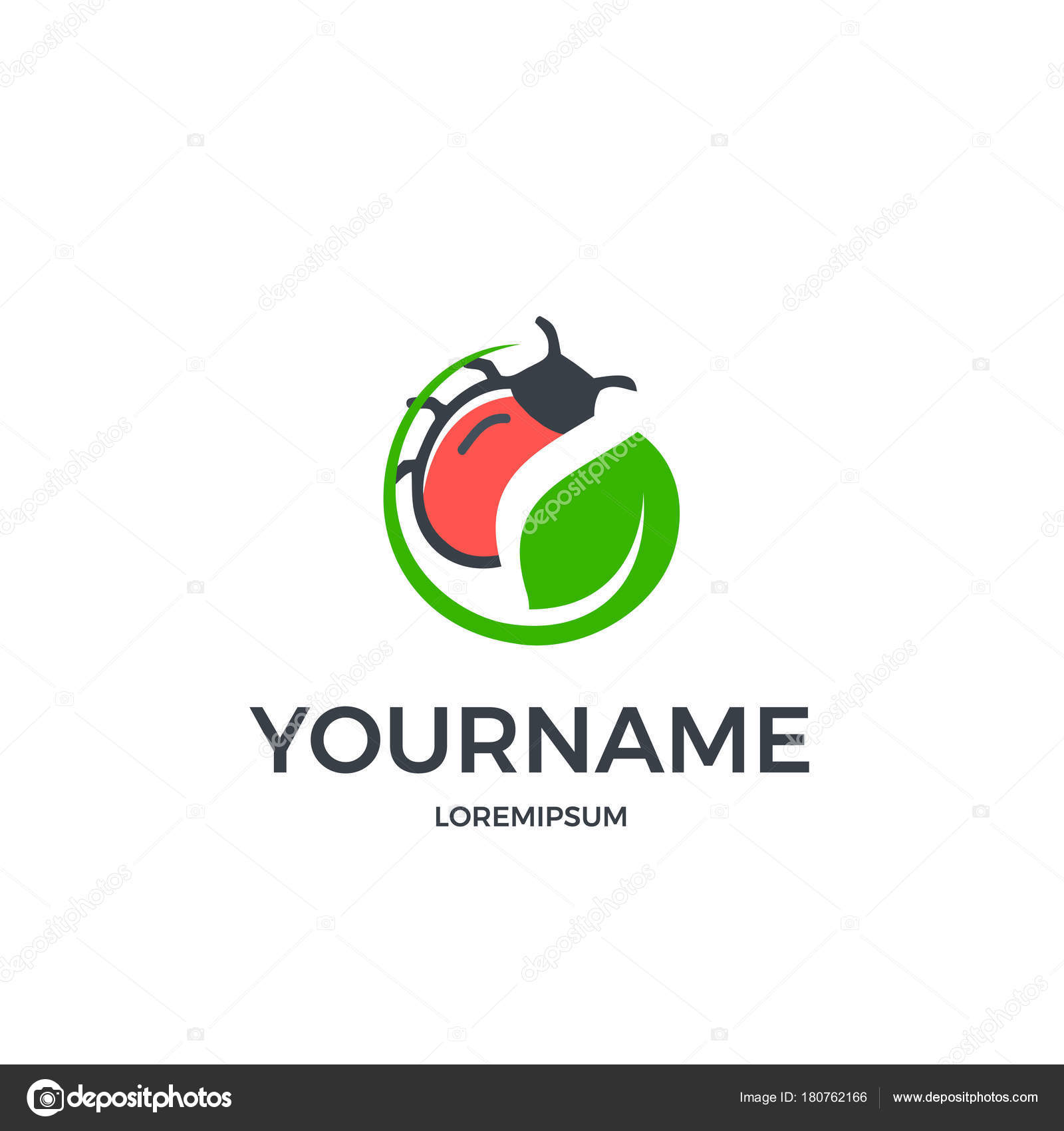 Vectores de Logos mariquita, imágenes vectoriales | DepositPhotos, image size:963x1024