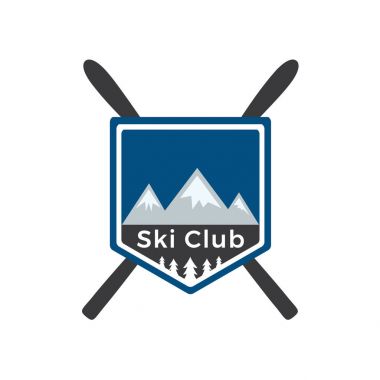 Montaj Kayak logo tasarımı. Kayak Kulübü logo tasarımı.