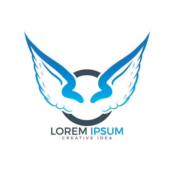 Wings Logo Design. Creative Wings Logo Vector. Stock Image Everypixel
