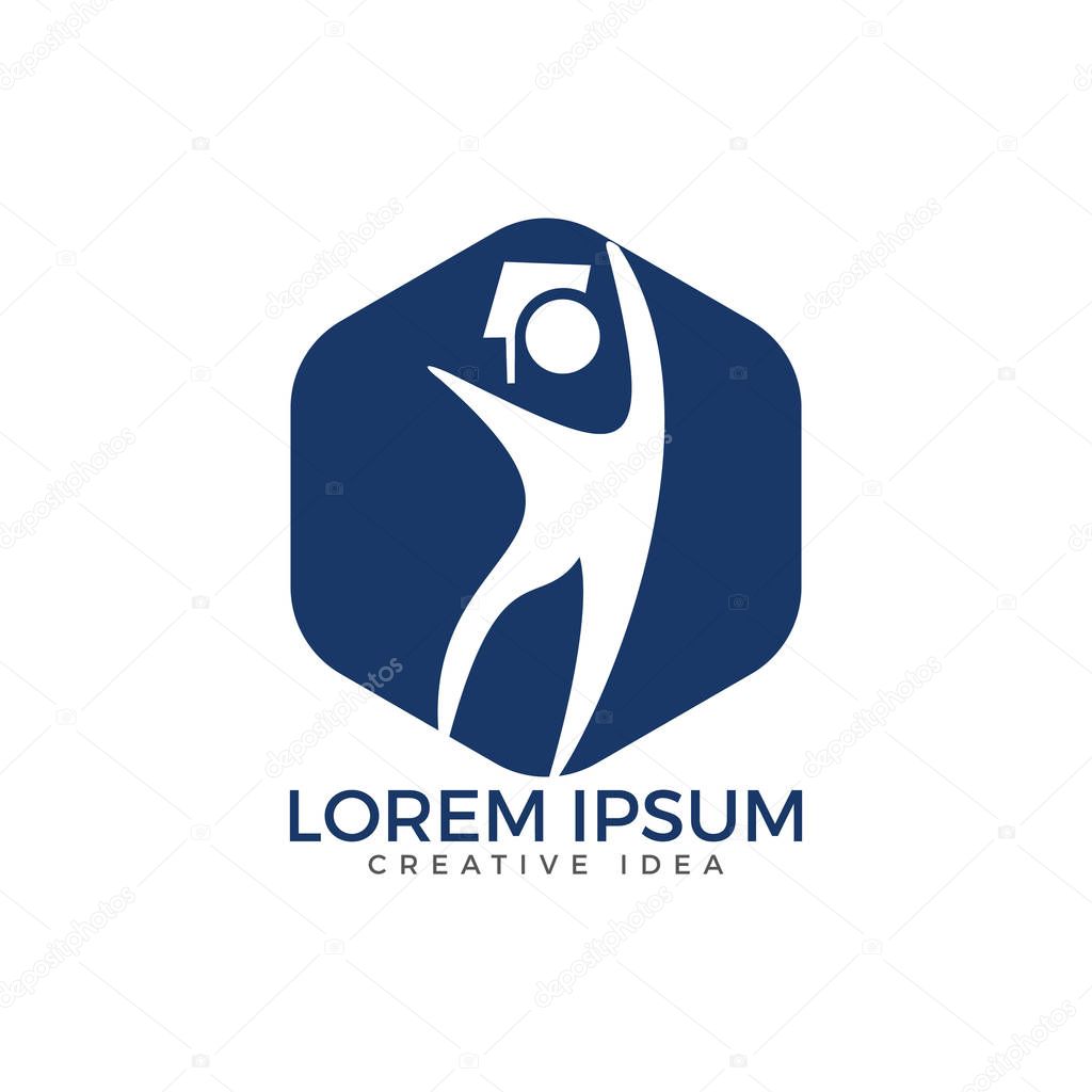 Education Logo design. Institutional and educational vector logo design.