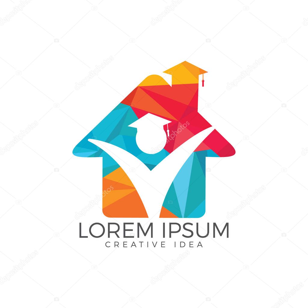 Education Logo design. Institutional and educational vector logo design.