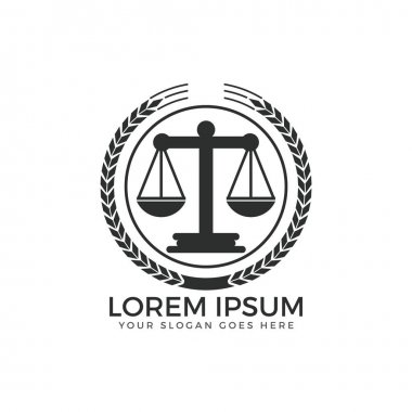 Law Firm Logo Design. clipart