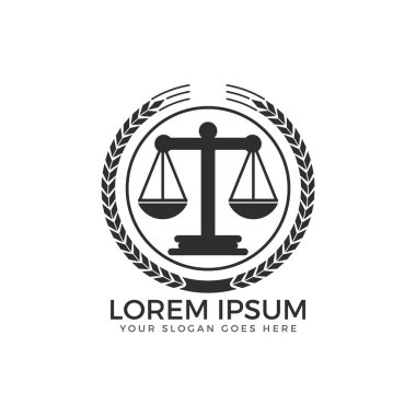 Law Firm Logo Design. clipart