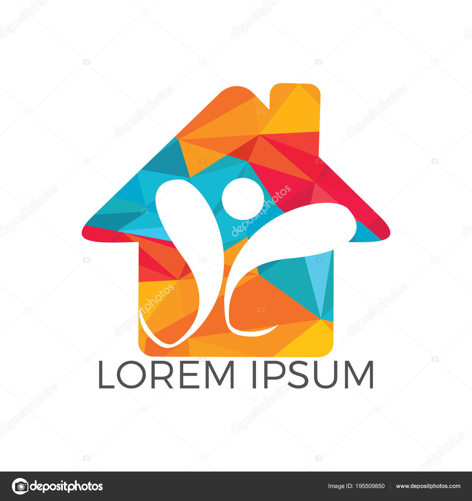 Human Health Logo Design Healthcare Home Shape Vector Logo Concept ... Human Health Logo Design Healthcare Home Shape Vector Logo Concept ...