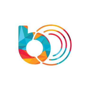 Teknoloji için B harfi logo tasarım şablonu. Teknoloji bağlantısı Harf logosu veya alfabe şablonu.
