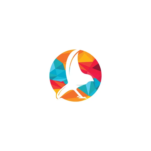 Vogel Vektor Logo Design Vorlage — Stockvektor