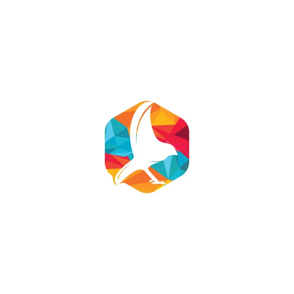 Πρότυπο Σχεδιασμού Λογότυπου Φορέα Πουλιών — Διανυσματικό Αρχείο