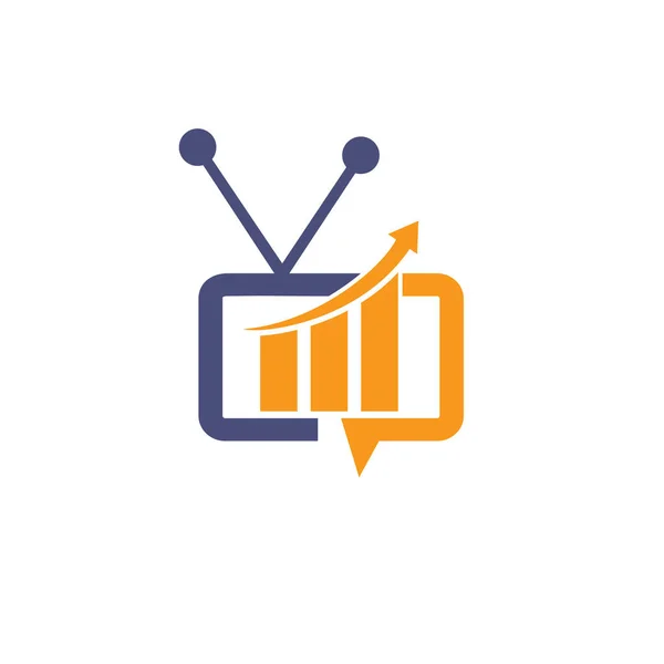 Finanzas Logo Design Template Logotipo Gráfico Diseño Vector Ilustración — Vector de stock