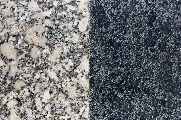 Background texture of white and black granite.