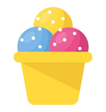 Bir dondurma Kupası, dondurulmuş gıda 