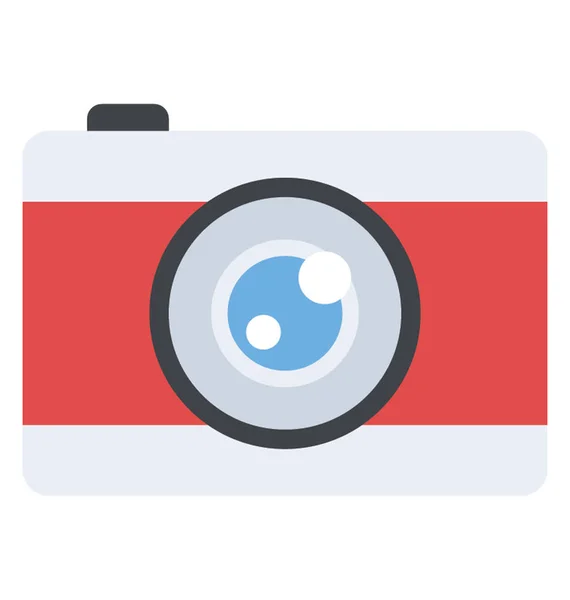 Retro Camera Flash Fotografia Koncepcja — Wektor stockowy