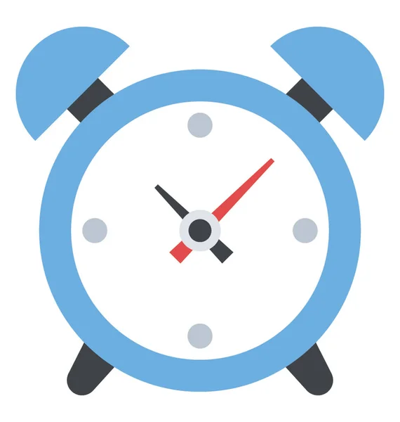 Reloj Despertador Estilo Retro Temporizador — Vector de stock