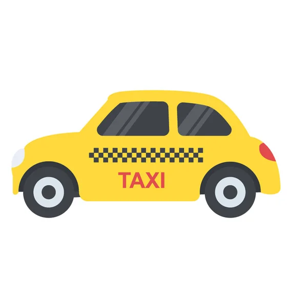 Taxi Concepto Transporte — Vector de stock