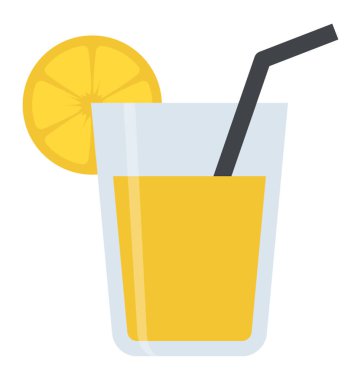 Dilim limon süsleme ile bir yaz içecek limonata