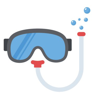 Tüplü dalış şnorkel maskesi Yüzme, 