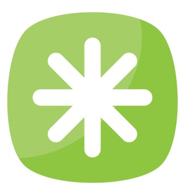 Tipografik sembolü yıldız