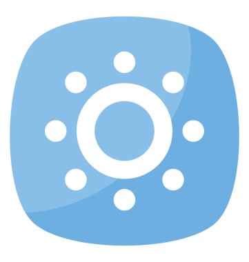 Parlaklık veya loş düğmesi seçenek düşürücü