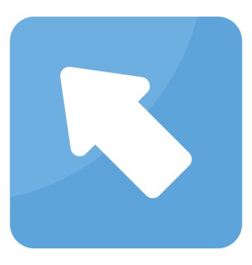 Yönlü oku göstergesi Kuzey Batı Yakası