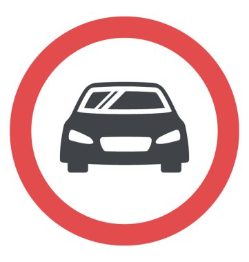 Araba park işareti simgesi 