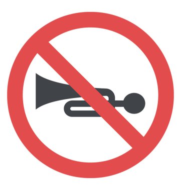 boynuz trafik işaret yok 