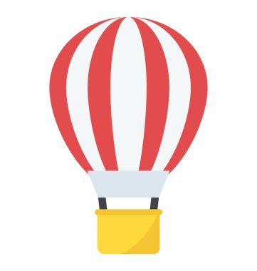 Bir sıcak hava balonu bayraklarında macera 