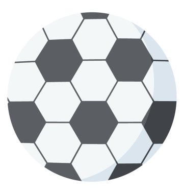 Siyah ve beyaz onay futbol 