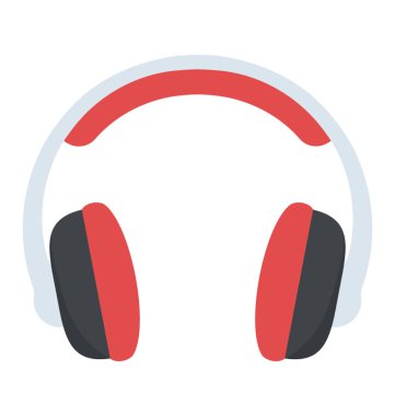 Müzik ve ses arama kulaklık simgeliyor