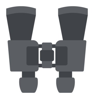 Alan cam, dürbün bir yan görünüm 