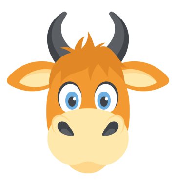  Bullock kelle kızgın ifade ile 