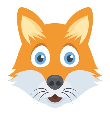 Çakal, vahşi hayvan şaşırmış gibi bir yüz