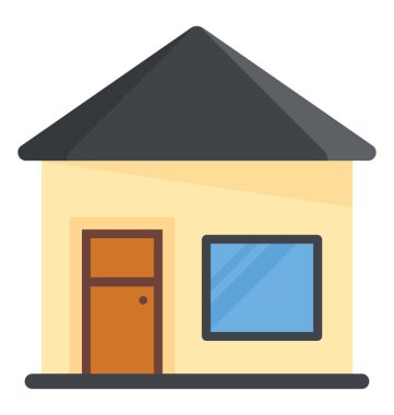 Düz simgesi tasarım bir dökmek