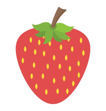 Vitamin dolu sağlıklı meyve, çilek.